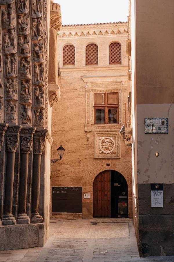 Hotel Santa Ana Tudela Bagian luar foto